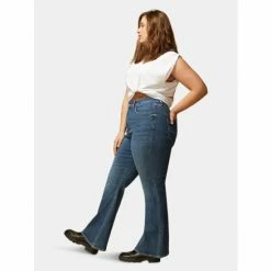 Warp + Weft Mia Plus - High Rise Flair | Feel Good Denim 10 Warp + Weft Mia Plus - High Rise Flair | Feel Good Denim -Druthers Shop unnamed file 1044