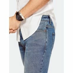 Warp + Weft Copy Of AMS - Slim | District - Test Denim & Bottoms Blue -Druthers Shop unnamed file 1092