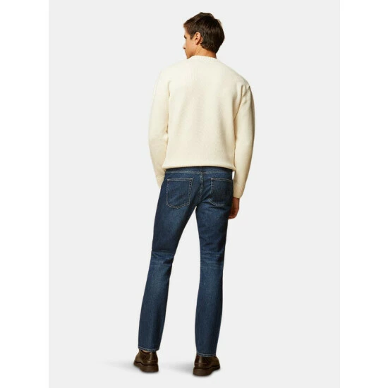 Warp + Weft AMS - Slim | Blue Steel Denim & Bottoms 4 Warp + Weft AMS - Slim | Blue Steel Denim & Bottoms - Image 2