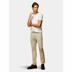 Warp + Weft Ams - Slim | Beige Denim & Bottoms