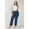 Warp + Weft ASE Plus - High Rise Straight Jeans, Watersong Denim -Druthers Shop unnamed file 1118