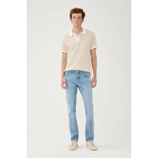 Warp + Weft AMS Slim Jeans - Lumen Denim & Bottoms 3 Warp + Weft AMS Slim Jeans - Lumen Denim & Bottoms