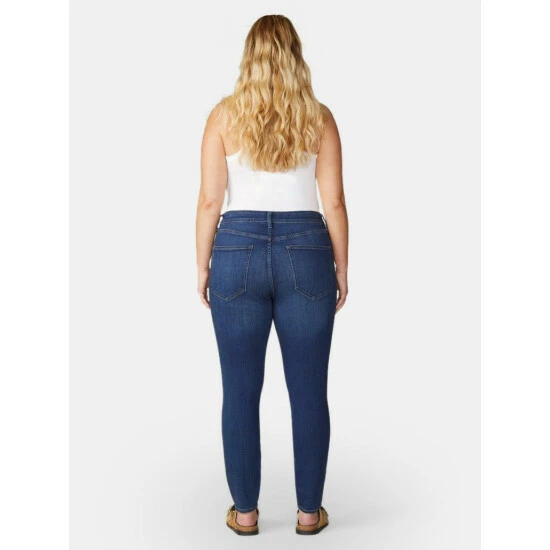 Warp + Weft JFK Plus Size Skinny - Palisades Denim 4 Warp + Weft JFK Plus Size Skinny - Palisades Denim - Image 2