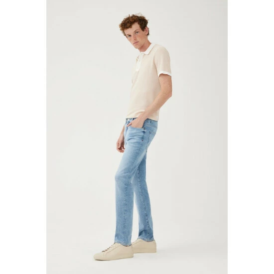 Warp + Weft AMS Slim Jeans - Lumen Denim & Bottoms 4 Warp + Weft AMS Slim Jeans - Lumen Denim & Bottoms - Image 2