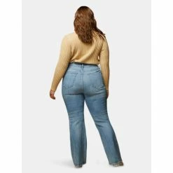Warp + Weft Mia Plus - High Rise Flair | Sugar Denim -Druthers Shop unnamed file 1199