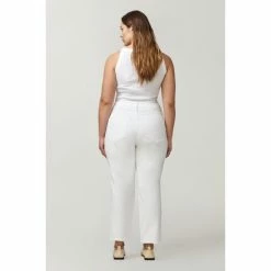 Warp + Weft ASE Plus - High Rise Straight Jeans, Cranes Denim -Druthers Shop unnamed file 122