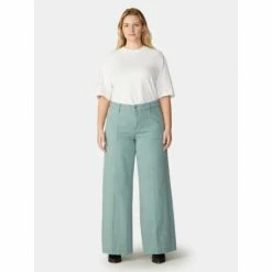 Warp + Weft NCE Plus - Wide Leg - Limestone Denim