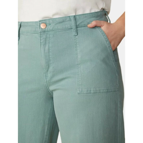 Warp + Weft NCE Plus - Wide Leg - Limestone Denim 5 Warp + Weft NCE Plus - Wide Leg - Limestone Denim - Image 3