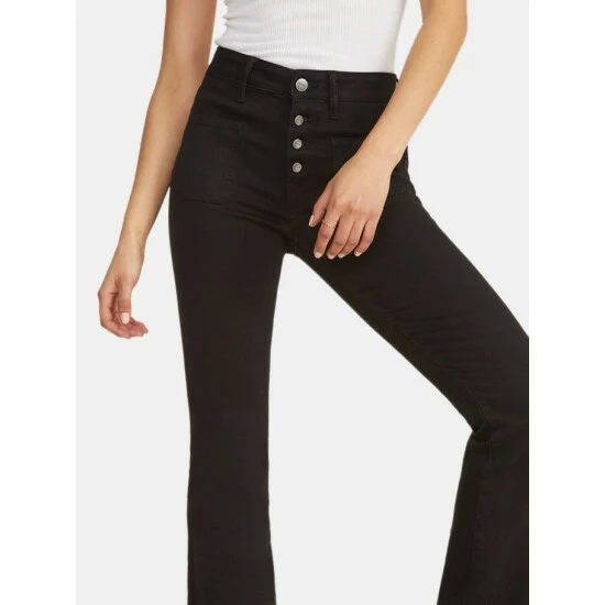 Warp + Weft PHL Slim Bootcut - Black Jeans & Denim 3 Warp + Weft PHL Slim Bootcut - Black Jeans & Denim