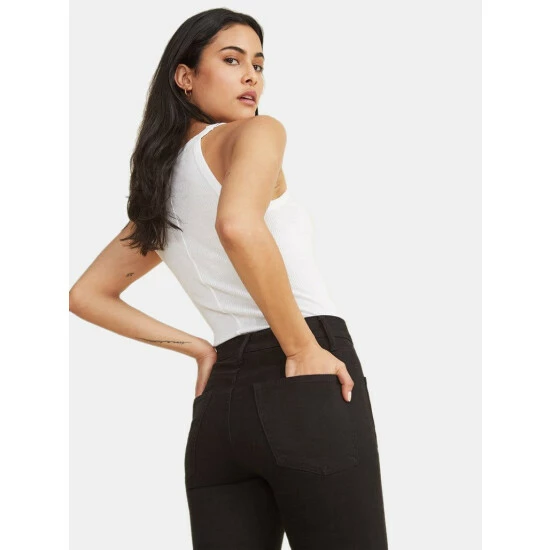 Warp + Weft PHL Slim Bootcut - Black Jeans & Denim 10 Warp + Weft PHL Slim Bootcut - Black Jeans & Denim - Image 8