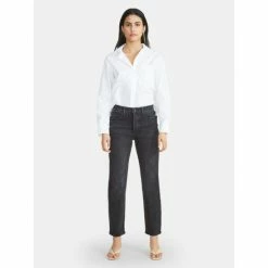 Warp + Weft CDG Vintage High Rise Straight - Whisper Jeans & Denim -Druthers Shop unnamed file 1279