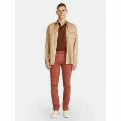 Warp + Weft AMS Slim - Brick Denim & Bottoms