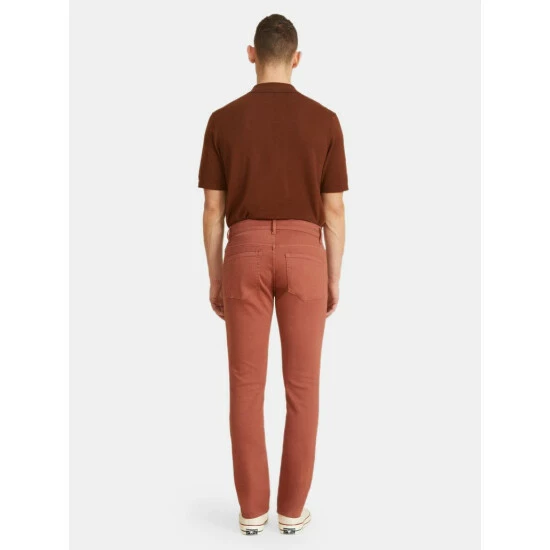 Warp + Weft AMS Slim - Brick Denim & Bottoms 4 Warp + Weft AMS Slim - Brick Denim & Bottoms - Image 2