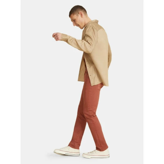 Warp + Weft AMS Slim - Brick Denim & Bottoms 5 Warp + Weft AMS Slim - Brick Denim & Bottoms - Image 3