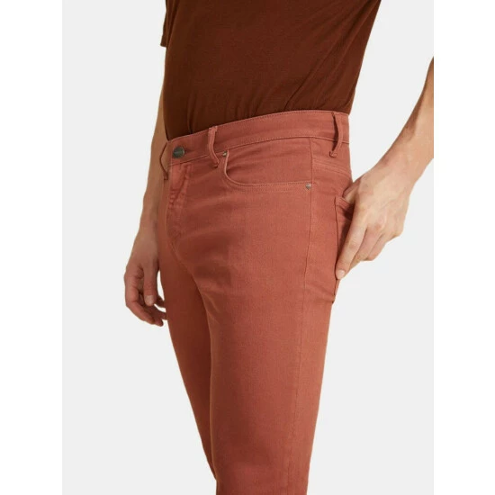 Warp + Weft AMS Slim - Brick Denim & Bottoms 7 Warp + Weft AMS Slim - Brick Denim & Bottoms - Image 5