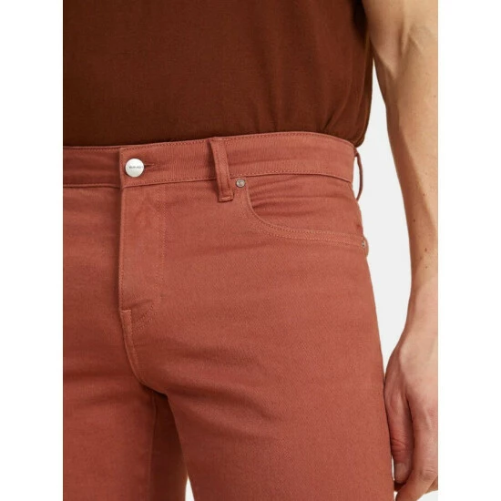 Warp + Weft AMS Slim - Brick Denim & Bottoms 8 Warp + Weft AMS Slim - Brick Denim & Bottoms - Image 6