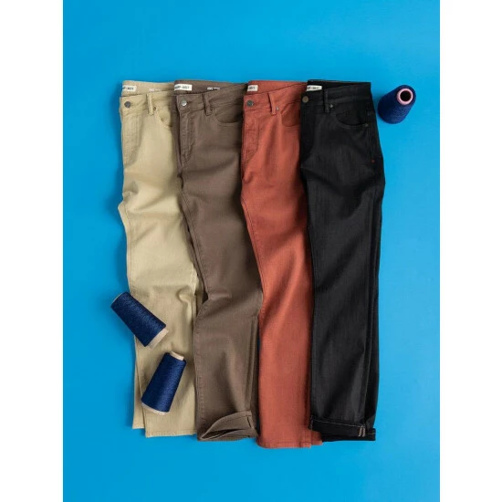 Warp + Weft AMS Slim - Brick Denim & Bottoms 10 Warp + Weft AMS Slim - Brick Denim & Bottoms - Image 8