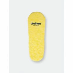 Druthers Organic Cotton Mélange No-Show Sock Socks Yellow Mélange -Druthers Shop unnamed file 1329