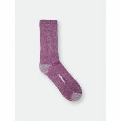 Druthers Merino Wool House Socks Purple