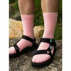 Druthers Organic Cotton Everyday Crew Sock - Pink Socks -Druthers Shop unnamed file 1351