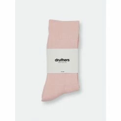 Druthers Organic Cotton Everyday Crew Sock - Pink Socks -Druthers Shop unnamed file 1353