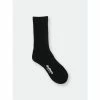 Druthers Organic Cotton Everyday Crew Sock - Black Socks