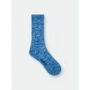 Druthers Organic Cotton Everyday Crew Sock - Blue Mélange Socks -Druthers Shop unnamed file 1367