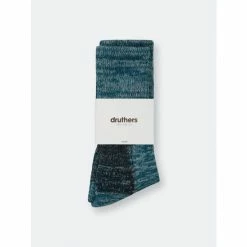 Druthers Organic Cotton Defender Boot Sock Socks Marine Mélange -Druthers Shop unnamed file 1392