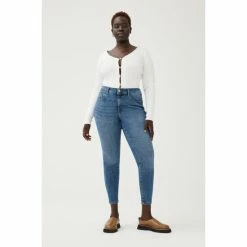 Warp + Weft JFK Plus - Skinny Jeans - Moon Denim