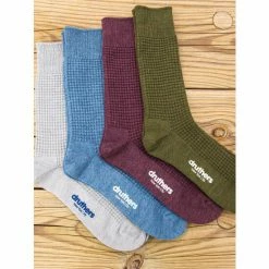 Druthers Merino Wool Waffle Sock Socks Off White -Druthers Shop unnamed file 1416