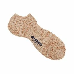 Druthers Recycled Cotton Mélange Ankle Sock - Sand Mélange Socks