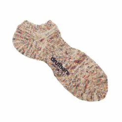 Druthers Recycled Cotton Mélange Ankle Sock - Oatmeal Mélange Socks