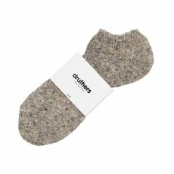 Druthers Recycled Cotton Mélange Ankle Sock - Grey Mélange Socks -Druthers Shop unnamed file 1439