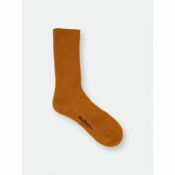 Druthers Organic Cotton Everyday Crew Sock - Camel Socks