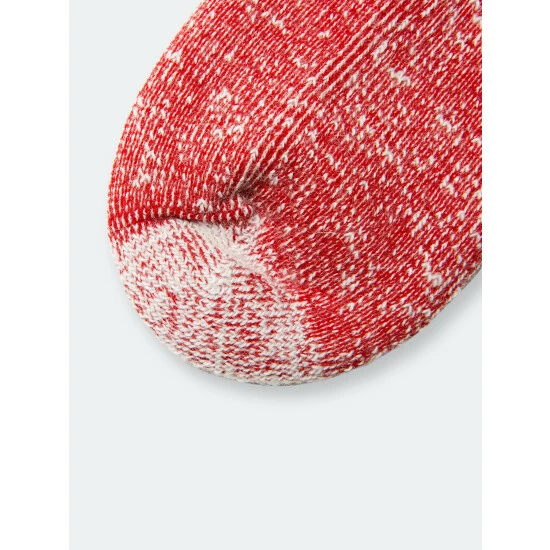 Druthers Merino Wool House Sock Socks Red 7 Druthers Merino Wool House Sock Socks Red - Image 5