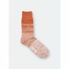 Druthers Organic Cotton Gradient Crew Sock - Orange & White Socks Orange & White -Druthers Shop unnamed file 1541