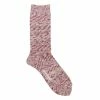 Druthers Recycled Cotton Mélange Crew Sock - Purple Mélange Socks -Druthers Shop unnamed file 1583