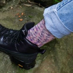 Druthers Recycled Cotton Mélange Crew Sock - Purple Mélange Socks 10 Druthers Recycled Cotton Mélange Crew Sock - Purple Mélange Socks -Druthers Shop unnamed file 1586