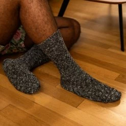 Druthers Recycled Cotton Mélange Crew Sock - Charcoal Mélange Socks 7 Druthers Recycled Cotton Mélange Crew Sock - Charcoal Mélange Socks -Druthers Shop unnamed file 1596
