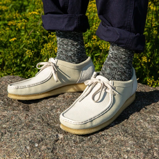 Druthers Recycled Cotton Mélange Crew Sock - Charcoal Mélange Socks 5 Druthers Recycled Cotton Mélange Crew Sock - Charcoal Mélange Socks - Image 3