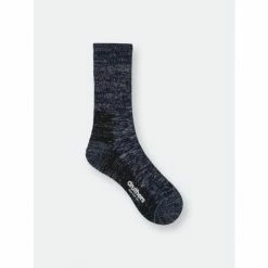 Druthers Organic Cotton Defender Boot Sock Socks Navy Mélange