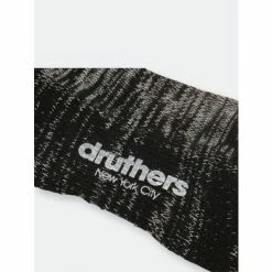Druthers Organic Cotton Defender Boot Sock Socks Black Mélange -Druthers Shop unnamed file 1635