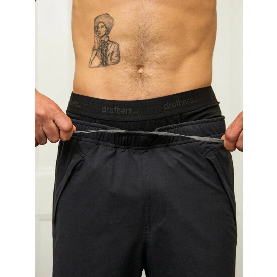 Druthers Organic Cotton Boxer Briefs Underwear Black 4 Druthers Organic Cotton Boxer Briefs Underwear Black - Image 2