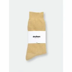 Druthers Organic Cotton Pique Knit Crew Sock - Cotton Socks Off White -Druthers Shop unnamed file 1660
