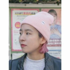 Druthers Organic Cotton Cardigan Knit Beanie - Pink Hats -Druthers Shop unnamed file 1674