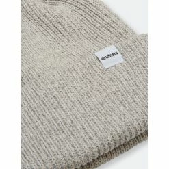 Druthers Recycled Cotton Ribbed Knit Beanie - Lt. Grey Heather Shorts -Druthers Shop unnamed file 1676