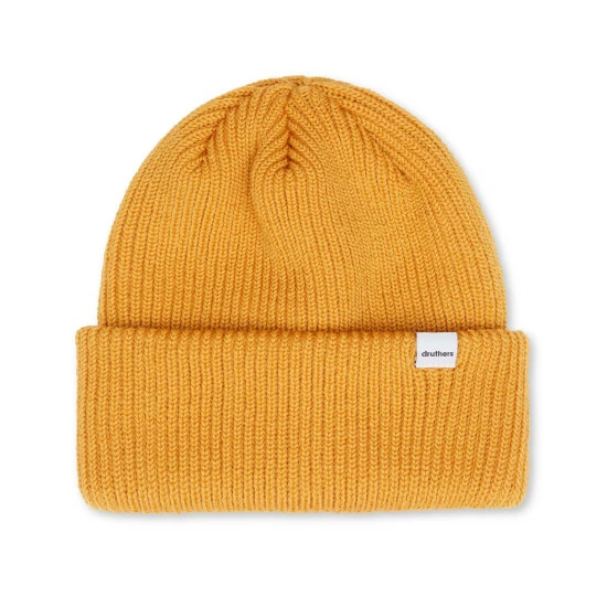 Druthers Merino Wool 1X1 Rib Knit Beanie Streetwear Poppy 3 Druthers Merino Wool 1X1 Rib Knit Beanie Streetwear Poppy