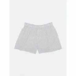 Druthers Organic Cotton Cubes Boxer Shorts White