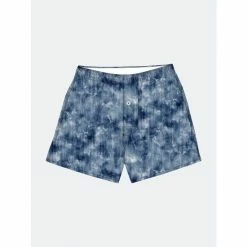 Druthers Shibori Clouds Boxer Short Shorts Indigo