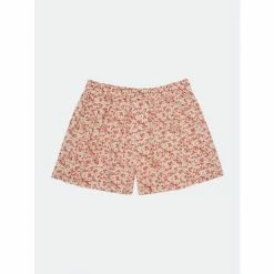 Druthers Organic Cotton Micro Floral Boxer Shorts - White